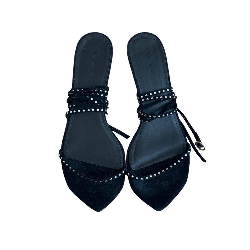 Isabel Marant Crystal Strap Kitten Heel